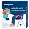 Bouncybands Little Wiggle Seat Sensory Cushion, Blue WS27BU - alternate 1
